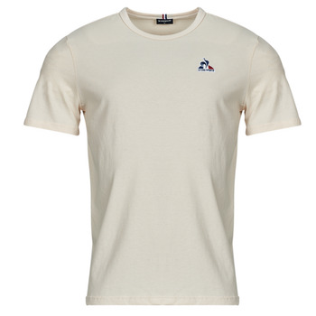 Oblačila Moški Majice s kratkimi rokavi Le Coq Sportif ESS Tee SS N°1 M Kremno bela