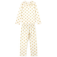 Oblačila Deklice Pižame & Spalne srajce Petit Bateau PYJAMA Bela