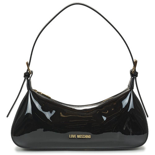 Tašky Žena Tašky cez rameno Love Moschino SMART DAILY BAG JC4390PP0O Čierna / Lakovaná