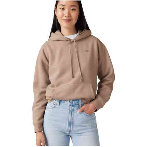 Oblečenie Žena Mikiny s kapucou Levi's A5943-0030 Hnedá