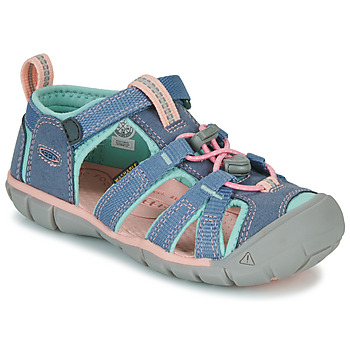 Buty Dziewczynka Sandały sportowe Keen SEACAMP II CNX Niebieski / Różowy