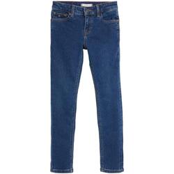 tekstylia Dziewczynka Jeansy Tommy Hilfiger KG0KG07160 1A9 Niebieski