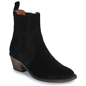 Buty Damskie Buty za kostkę Anthology Paris SOFIA Czarny