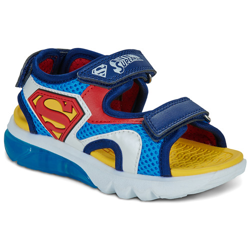 Buty Chłopiec Płaskie sandały  Geox J SANDAL CIBERDRON B Wielokolorowy