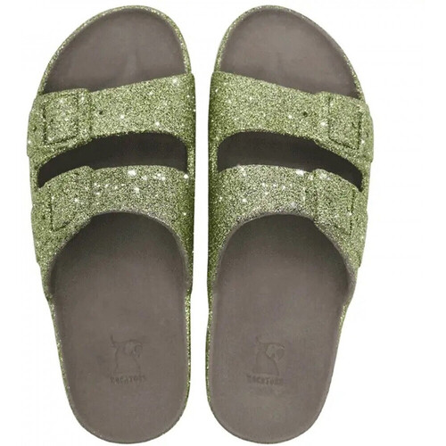 Buty Damskie Płaskie sandały  Cacatoès Trancoso Zielony