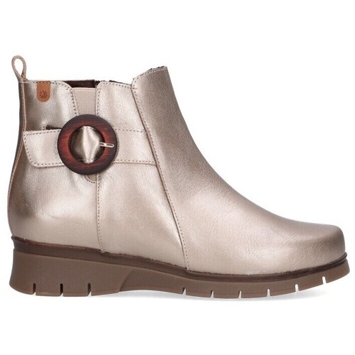 Sapatos Mulher Botins Valeria's 76663 Ouro