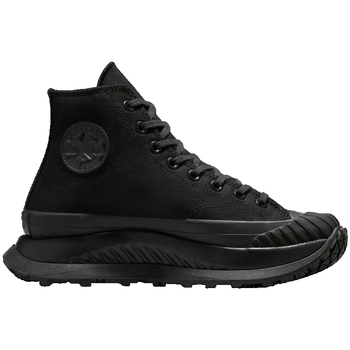 Sapatos Sapatilhas Converse Baskets  Chuck 70 De Luxe Squared Hi textile Preto