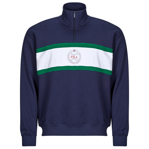 Textil Homem Sweat-shirt Fila PARELLA LOOSE HALF-ZIP SWEATSHIRT Marinho