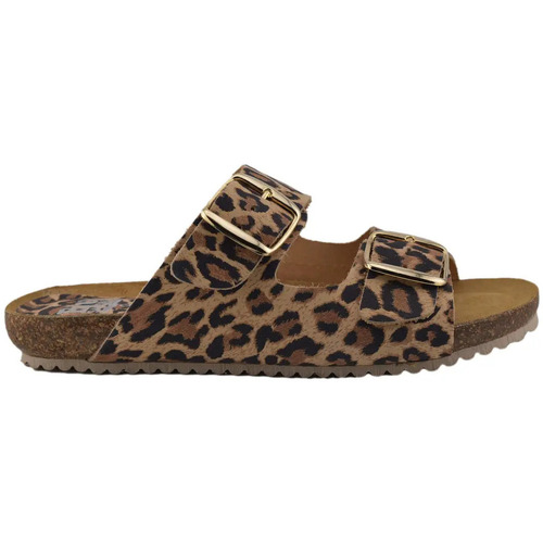 Sapatos Mulher Sandálias rasas Blusandal copy of Sandálias Bio em pele metálica da Outros