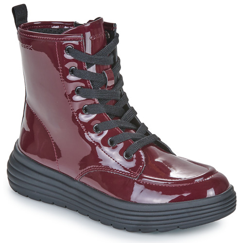 Pantofi Fete Ghete Geox J PHAOLAE GIRL Bordo