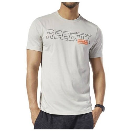Îmbracaminte Bărbați Tricouri mânecă scurtă Reebok Sport GS Foundation Tee Alb