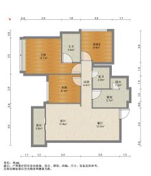 成华奥园广场(二期)3室2厅95㎡188万二手房图片