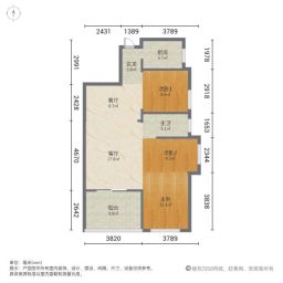 保利公园九里(1-4期)3室1厅94.25㎡120万二手房图片