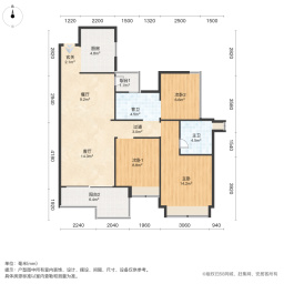 华发城建四季半岛钻石湾3室2厅102.85㎡230万二手房图片