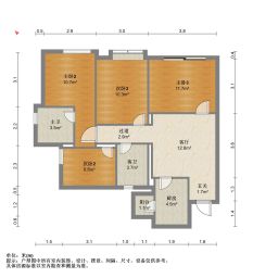 葛洲坝紫郡蘭园3室2厅100.9㎡152.8万二手房图片