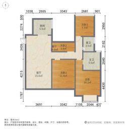 苏州湾天铂4室2厅128.57㎡236万二手房图片