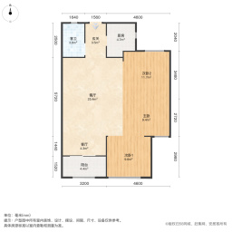 融信海纳新潮3室2厅88.26㎡103万二手房图片