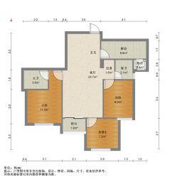 成华奥园广场(二期)3室2厅82㎡160万二手房图片