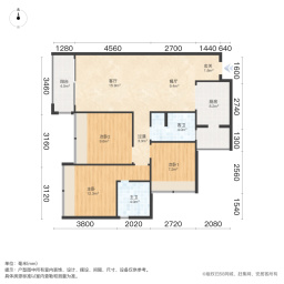 花样年香门第北区3室2厅95.74㎡95万二手房图片