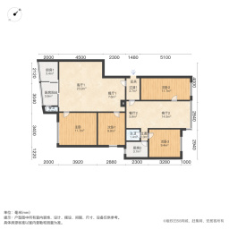 翔鹭花城(一期)3室1厅117㎡306万二手房图片