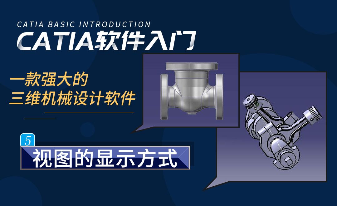 CATIA-视图的显示方式