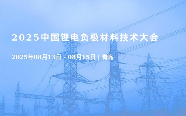 2025中国锂电负极材料技术大会