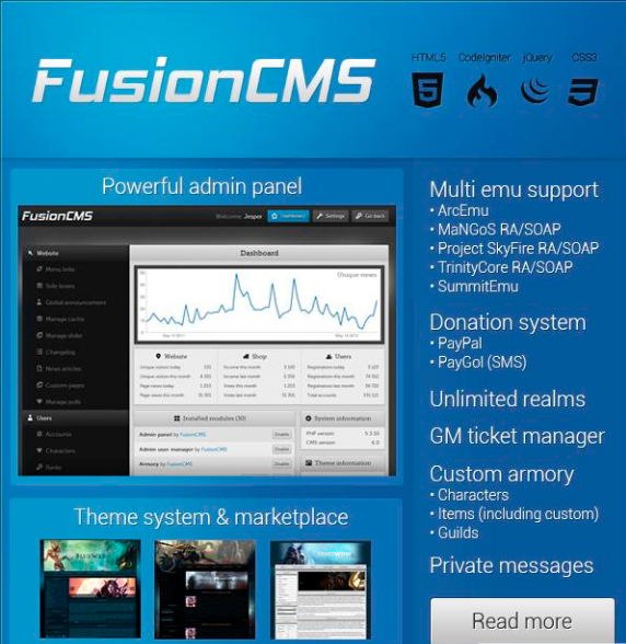 FusionCMS