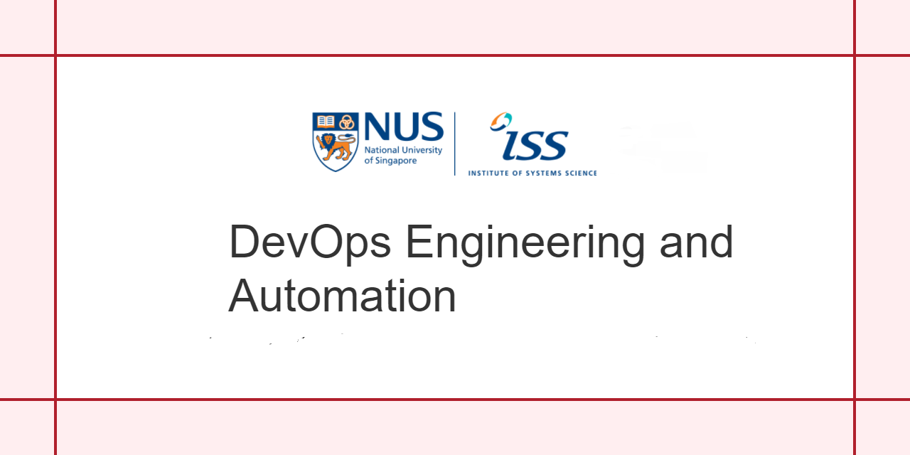 NUSISS-DevOpsEng