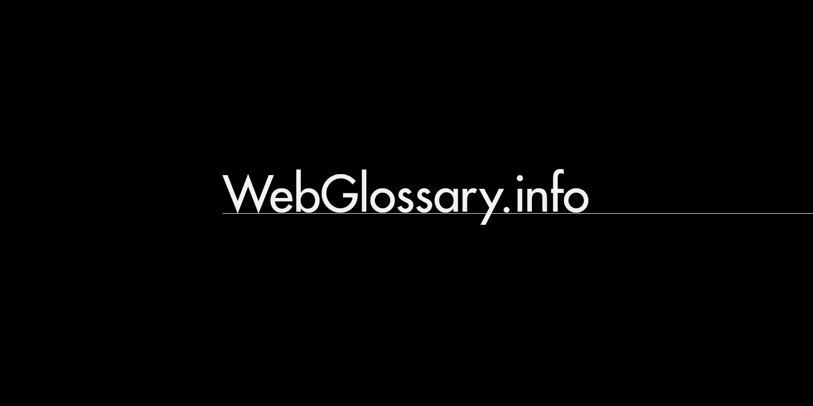 web-development-glossary