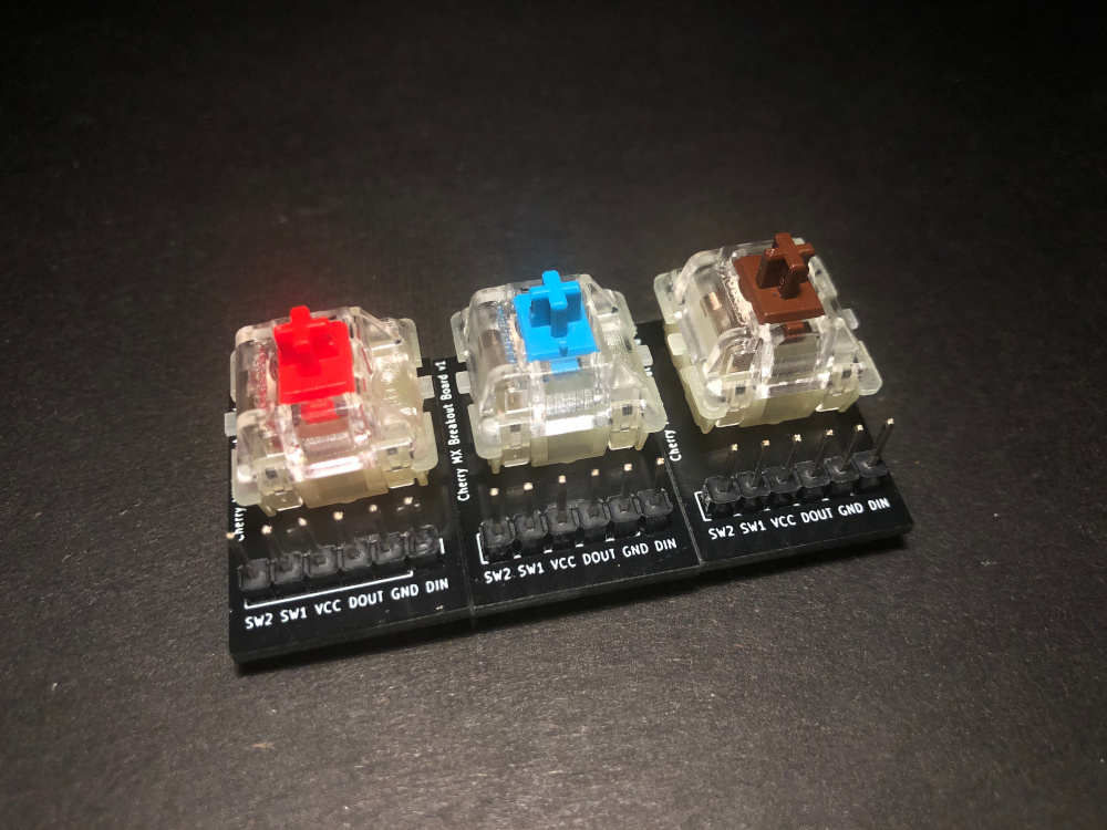 Cherry-MX-Breakout-Board