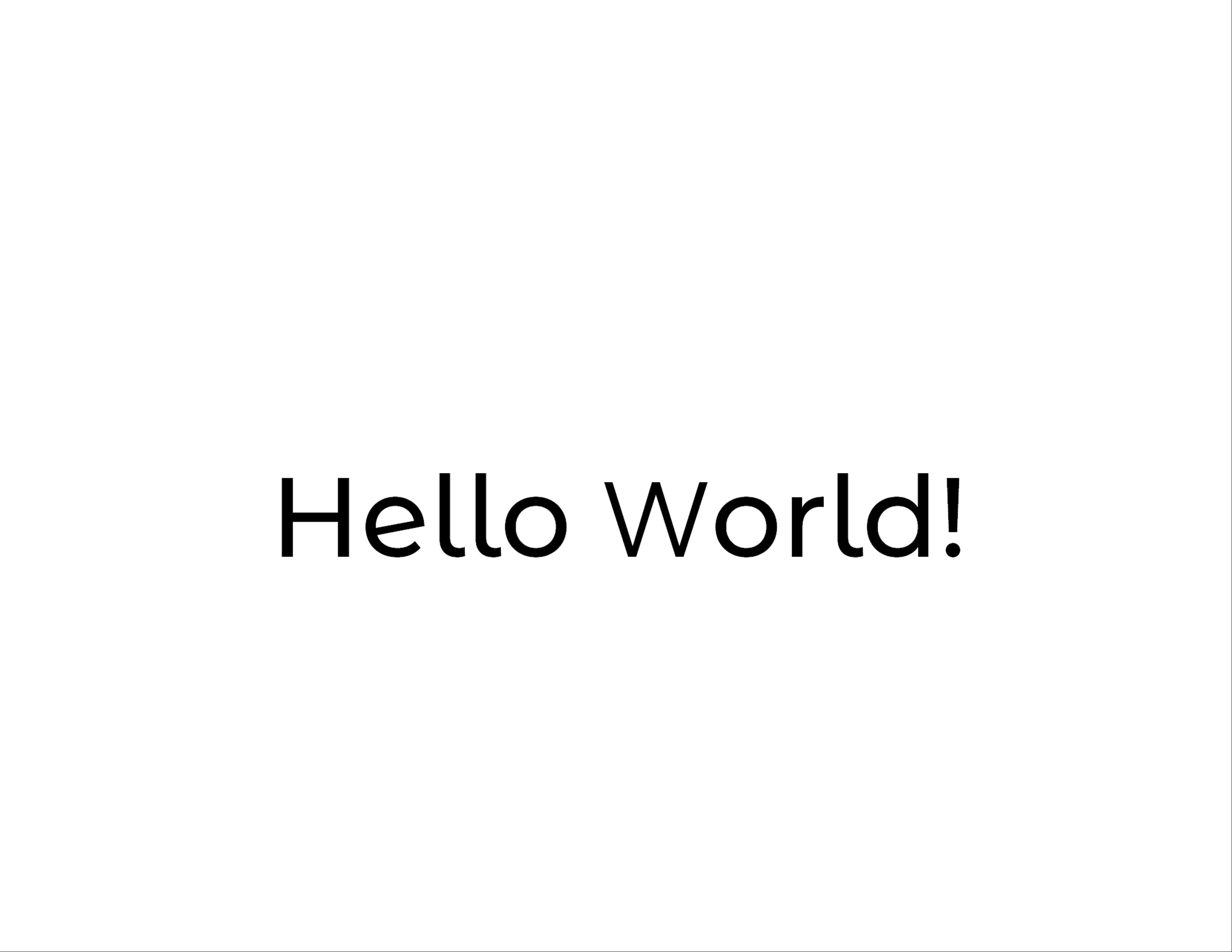 Hello-World