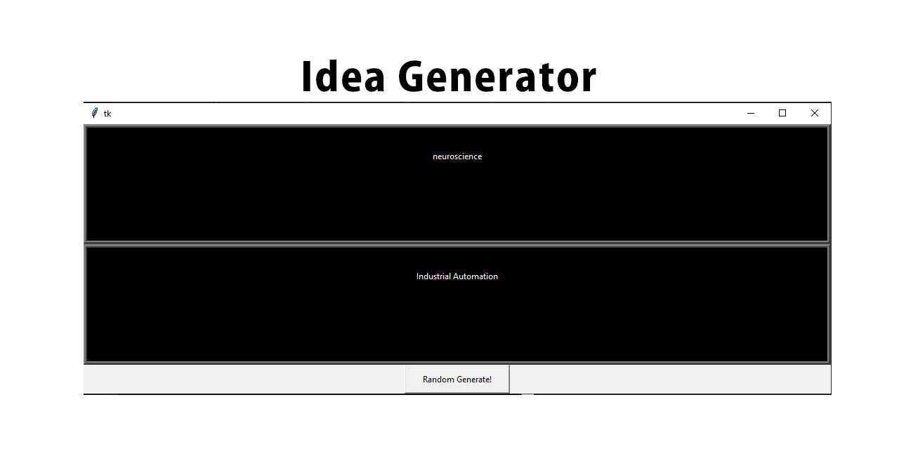 IdeaGenerator