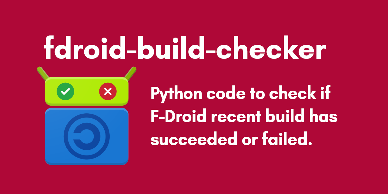 fdroid-build-checker