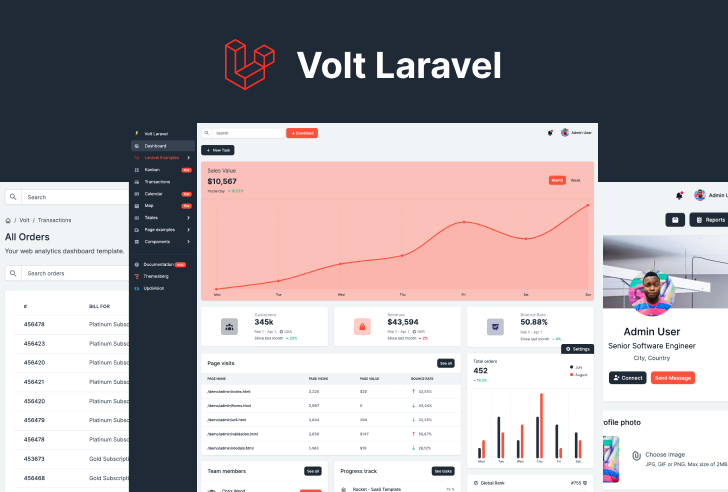 volt-laravel-dashboard