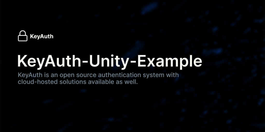 KeyAuth-Unity-Example