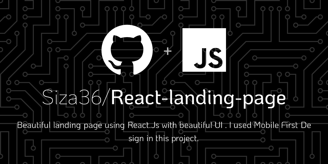 React-landing-page