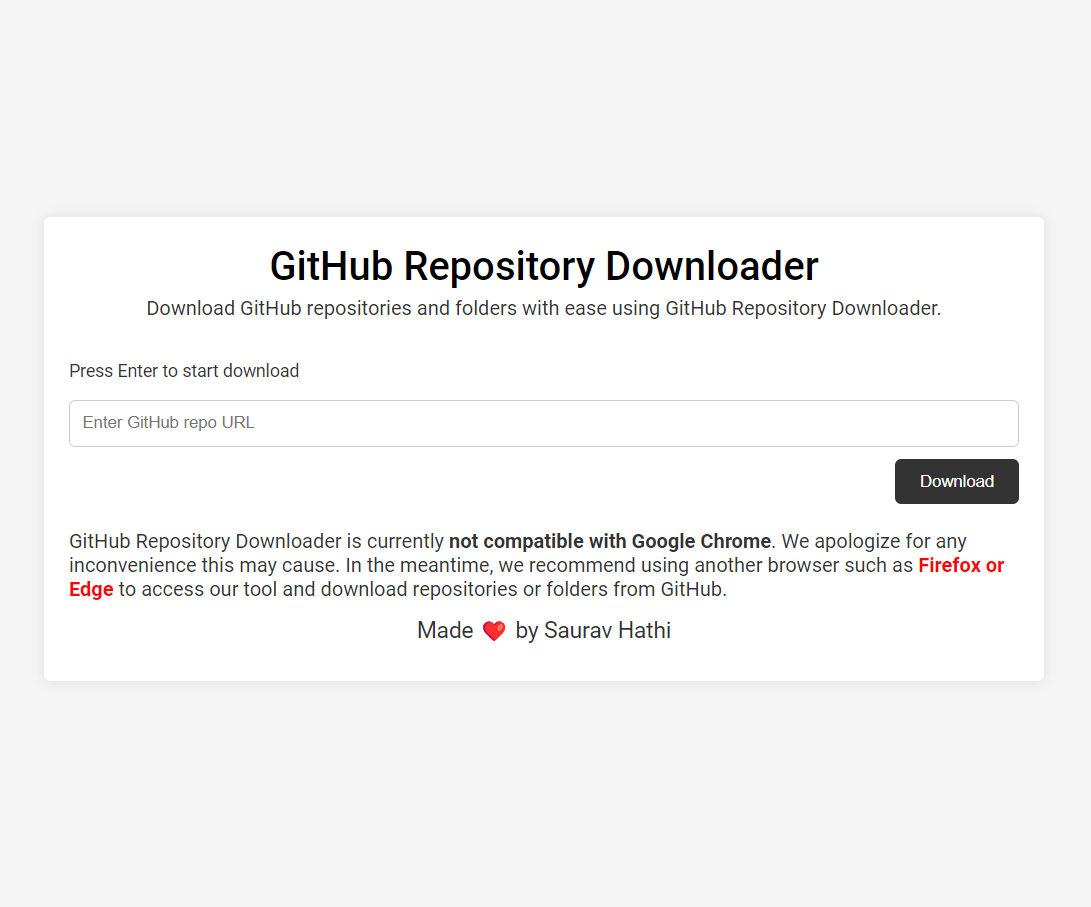 github-repository-downloader