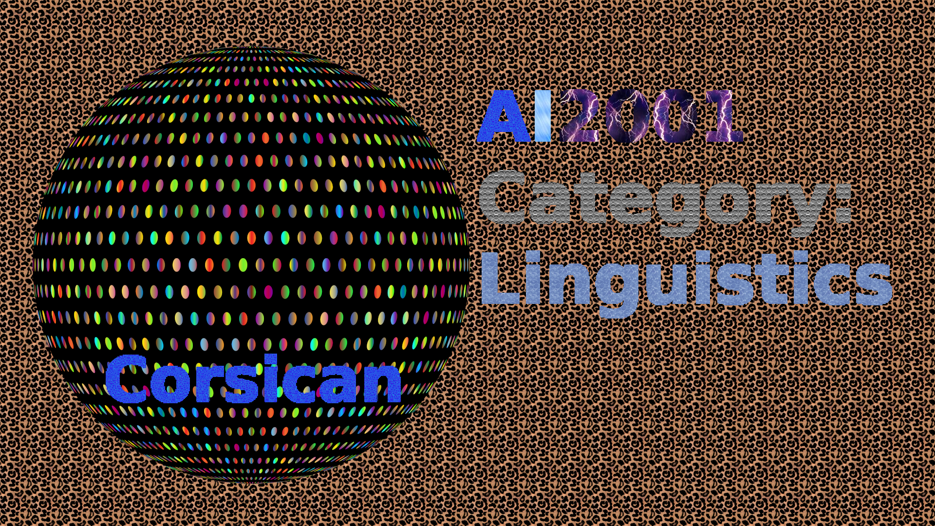 AI2001_Category-Linguistics-SC-Corsican