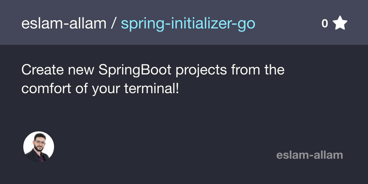 spring-initializer-go