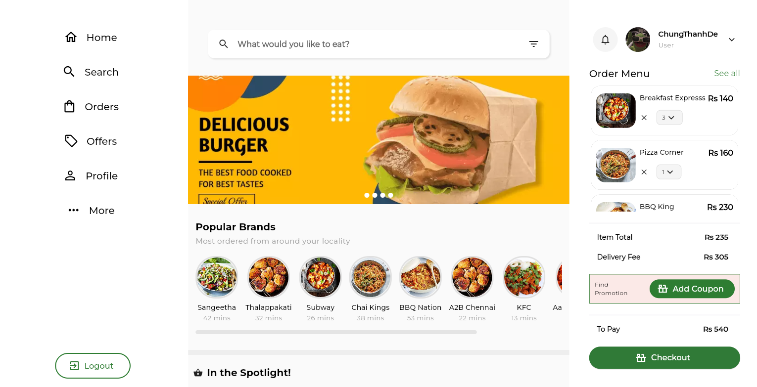 Food-Restaurant-UI