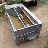 供应 扇贝毛辊清洗机 海产品高压喷淋毛辊清洗机/自动毛辊清洗机