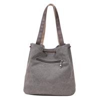 女士单肩布包批发民族风简约帆布包休闲文艺范手提单肩包