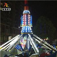 大型户外游乐设备升降自控飞机童星旋转自控飞机游乐设备厂家
