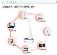 蓝牙音箱无线充电台灯 批发新奇特音响阅读夜灯