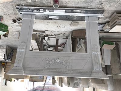 河南大理石壁炉价格 大理石壁炉架 迈峰装饰