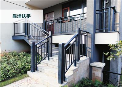 株洲锌钢楼梯扶手  木纹楼梯扶手直销 宏洲锦龙
