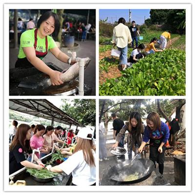 深圳周边游热门线路地道的宝安农家乐野炊及公司团建活动基地