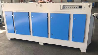 污水厂废气处理工艺方法   水喷淋+光氧