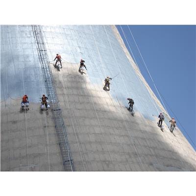 多年行业经验 南京脱硫冷却塔内壁防腐项目