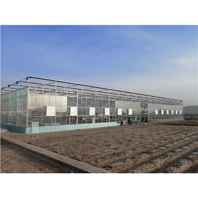 广州玻璃温室骨架厂家 施工安装简易 玻璃温室骨架